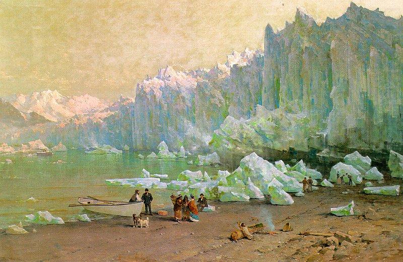 Thomas Hill The Muir Glacier in Alaska china oil painting image